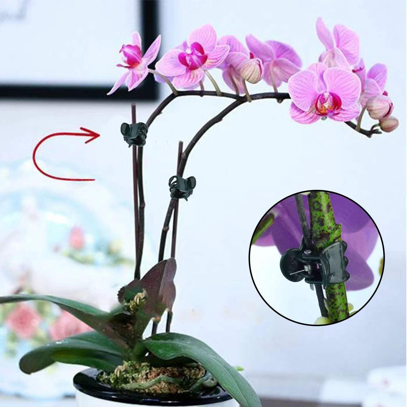 100 Adet Mini Bitki Klipsi, Or - Florist Supply Bulk incelemesi ve fiyatı