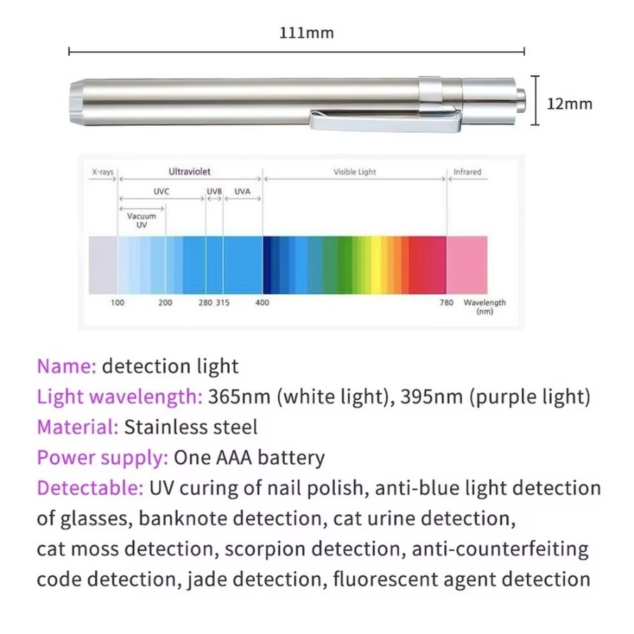 Mini LED UV Muayene Lambası 36 - Preserved Moss Sheet incelemesi ve fiyatı