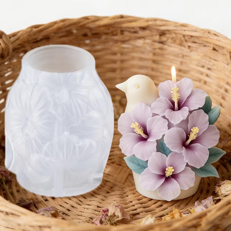 3D Çiçek Mum Silikon Kalıbı Dü - Florist Supply Vases incelemesi ve fiyatı